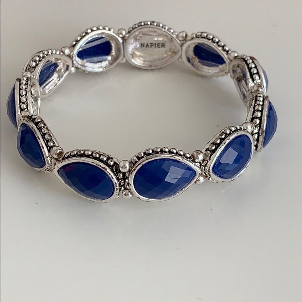 Napier Blue Vintage Looking Bracelet